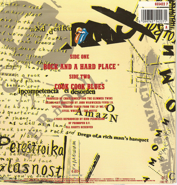 Rolling Stones* -Rock And A Hard Place