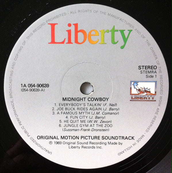 Various -Midnight Cowboy (Original Motion Picture Soundtrack)