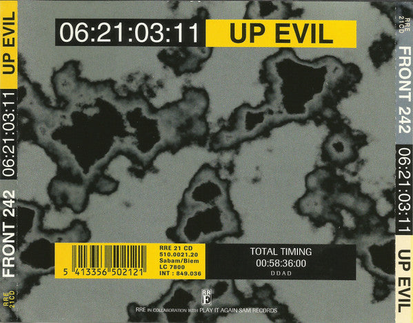 Front 242 -06:21:03:11 Up Evil