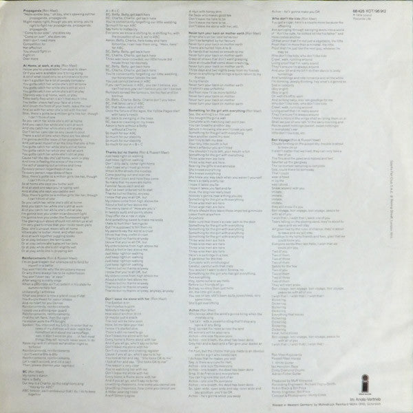 Sparks -Propaganda