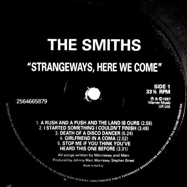 The Smiths - Strangeways, Here We Come