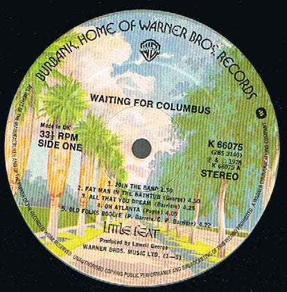 Little Feat -Waiting For Columbus