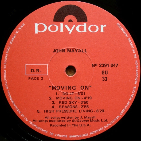 John Mayall -Moving On