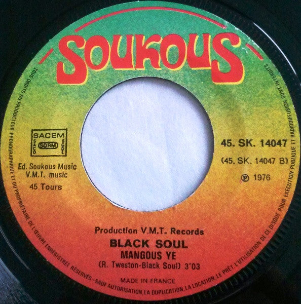 Black Soul (2) -Black Soul Music / Mangous Ye