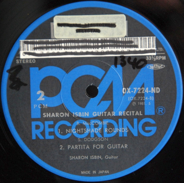 Sharon Isbin - Guitar Recital