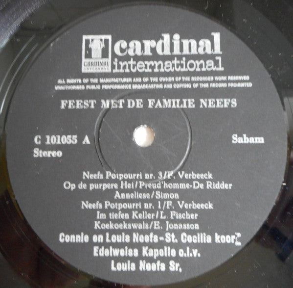 Familie Neefs -Feest Met De Familie Neefs