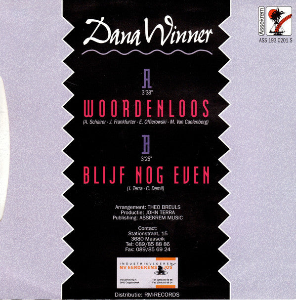 Dana Winner - Woordenloos
