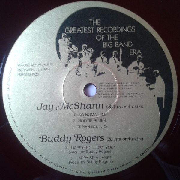 Various - The Greatest Recordings Of The Big Band Era