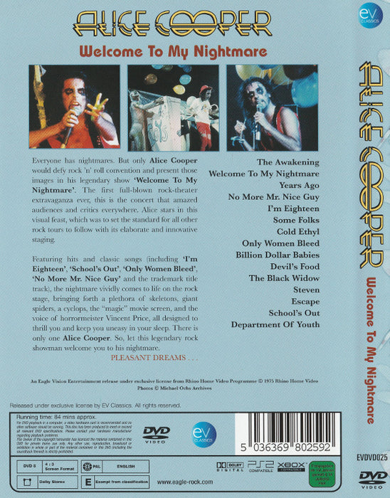 Alice Cooper (2) - Welcome To My Nightmare