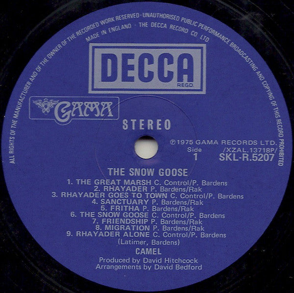 Camel -The Snow Goose
