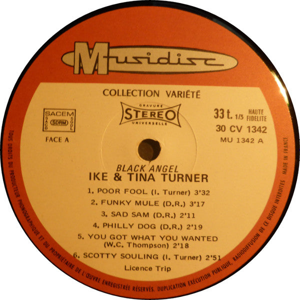 Ike & Tina Turner -Black Angel