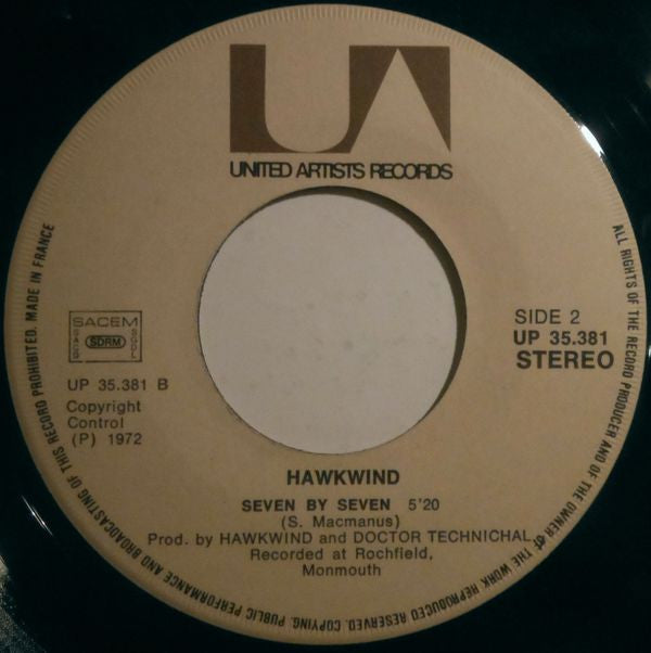 Hawkwind -Silver Machine / Seven By Seven