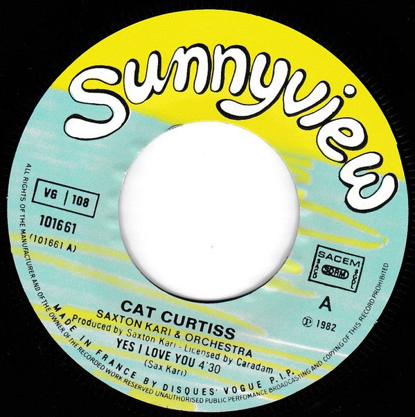 Cat Curtiss / Saxton Kari And Orchestra -Yes I Love You