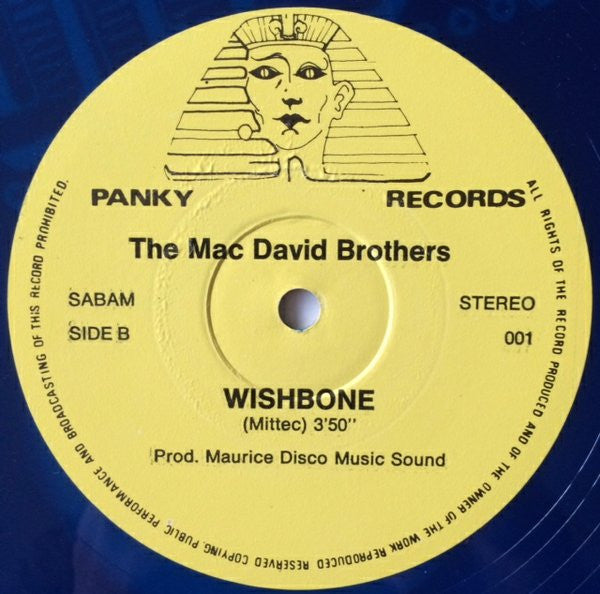 The Mac David Brothers -Panky's Boogooloo / Wishbone