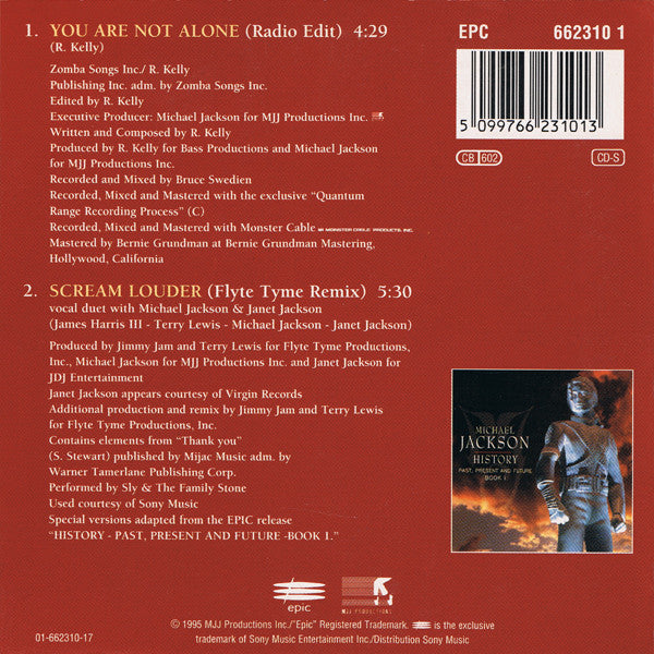 Michael Jackson -You Are Not Alone