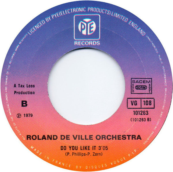 Roland De Ville Orchestra -Little Jimmy Brown (The 3 Bells)