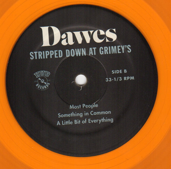 Dawes (2) -Stripped Down At Grimey's