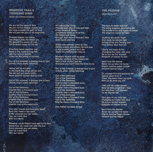 Iron Maiden -A Matter Of Life And Death