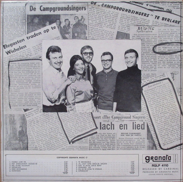 The Campground Singers (De Elegasten)* -The Campground Singers