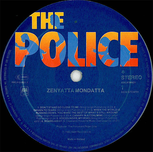 The Police - Zenyatta Mondatta