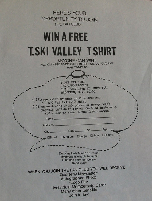 T-Ski Valley -In The 80's