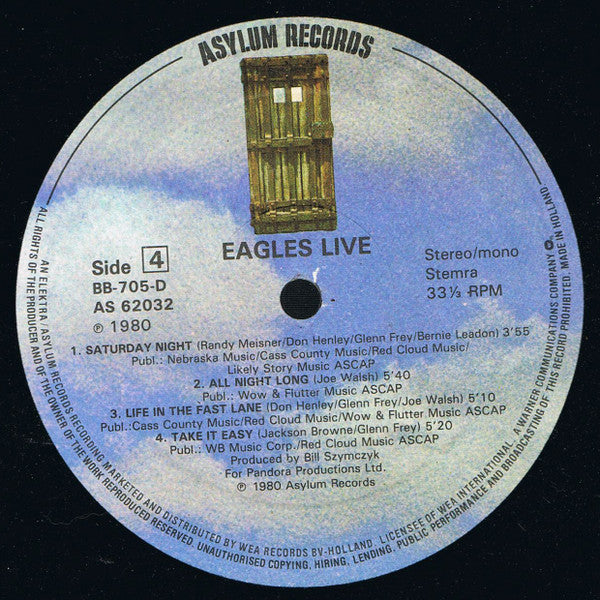 Eagles -Eagles Live