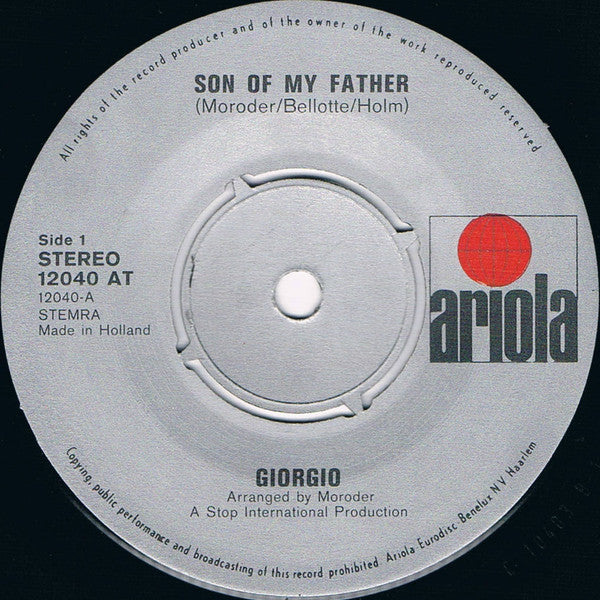 Giorgio* -Son Of My Father