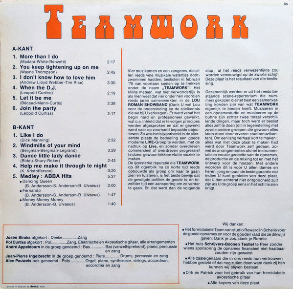 Teamwork (2) -Teamwork