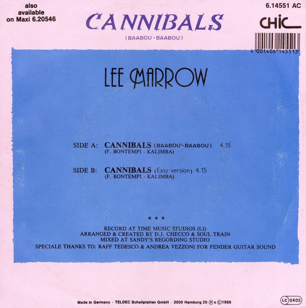 Lee Marrow -Cannibals (Baa-Boù - Baa Boù)