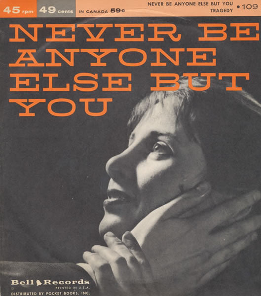Tommy Lynch / Johnny Hines -Never Be Anyone Else But You / Tragedy