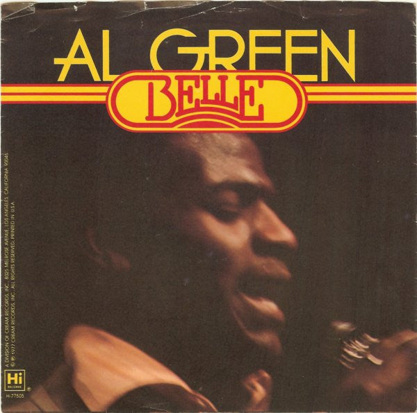 Al Green -Belle / Chariots Of Fire