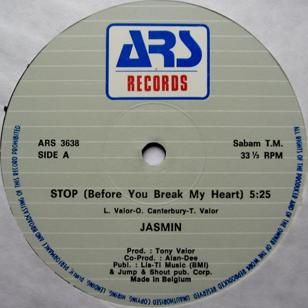 Jasmin (15) -Stop (Before You Break My Heart)