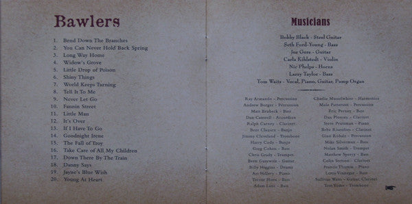 Tom Waits -Orphans: Brawlers, Bawlers & Bastards