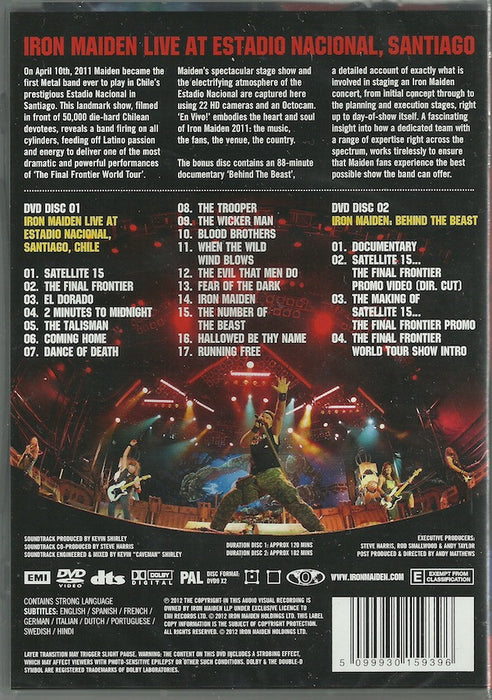 Iron Maiden -En Vivo! (Live At Estadio Nacional, Santiago)