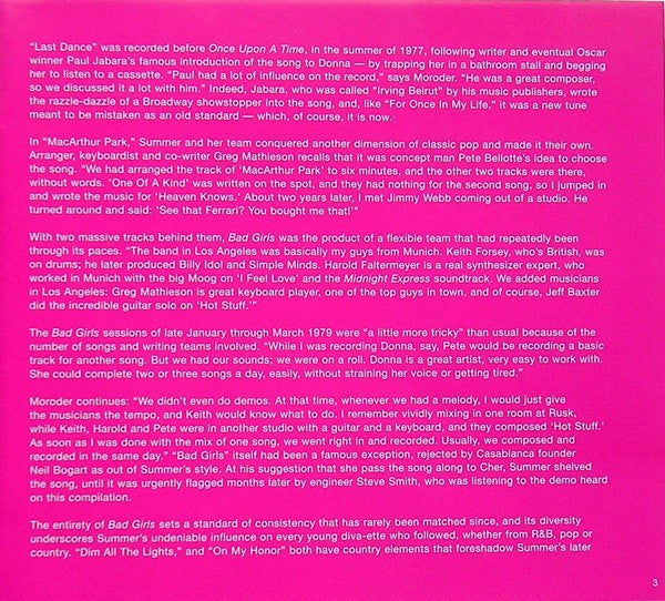 Donna Summer -Bad Girls