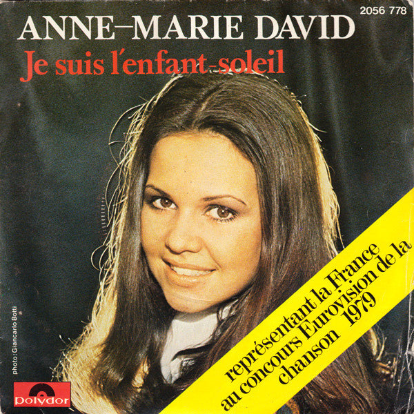 Anne-Marie David - Je Suis L'enfant-soleil