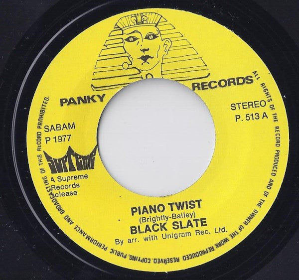 Disco Reggae Band* & Black Slate -Piano Twist / Piano Dub