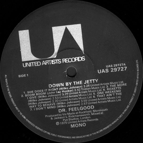 Dr. Feelgood -Down By The Jetty
