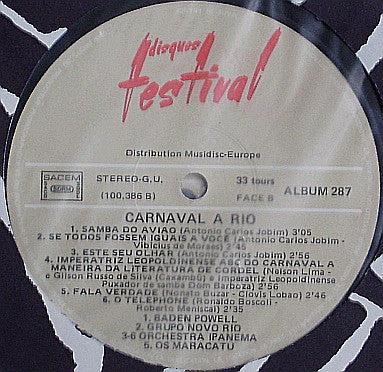 Various -Carnaval À Rio