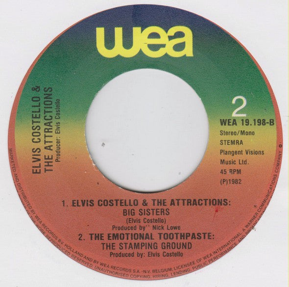 Elvis Costello & The Attractions -You Little Fool