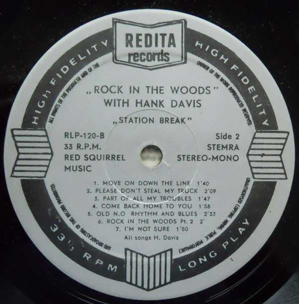 Hank Davis (2) -Rock In The Woods