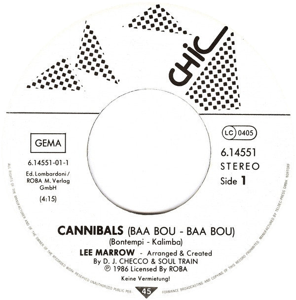 Lee Marrow -Cannibals (Baa-Boù - Baa Boù)