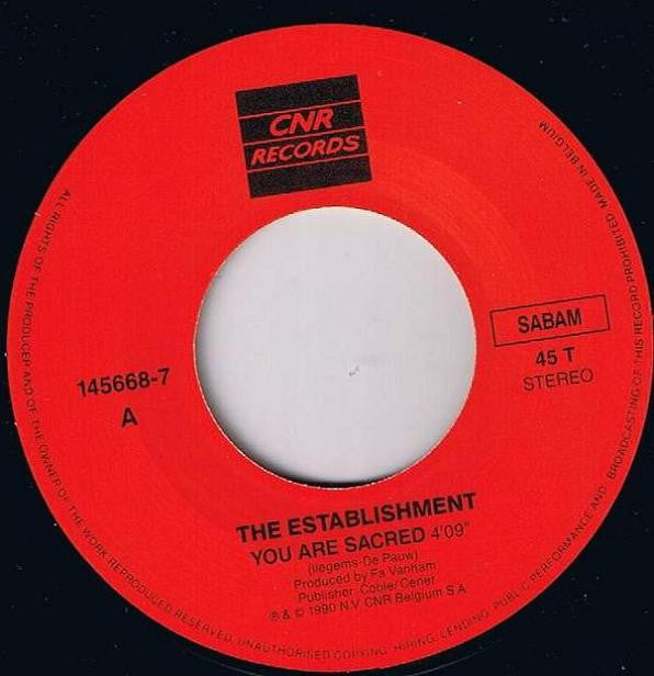 The Establishment (2) -You Are Sacred / The Difference