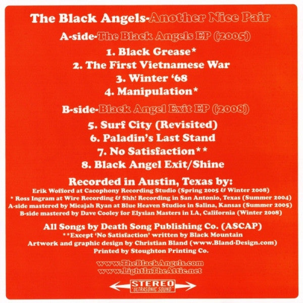 The Black Angels -Another Nice Pair
