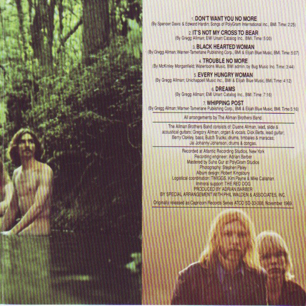 The Allman Brothers Band -The Allman Brothers Band