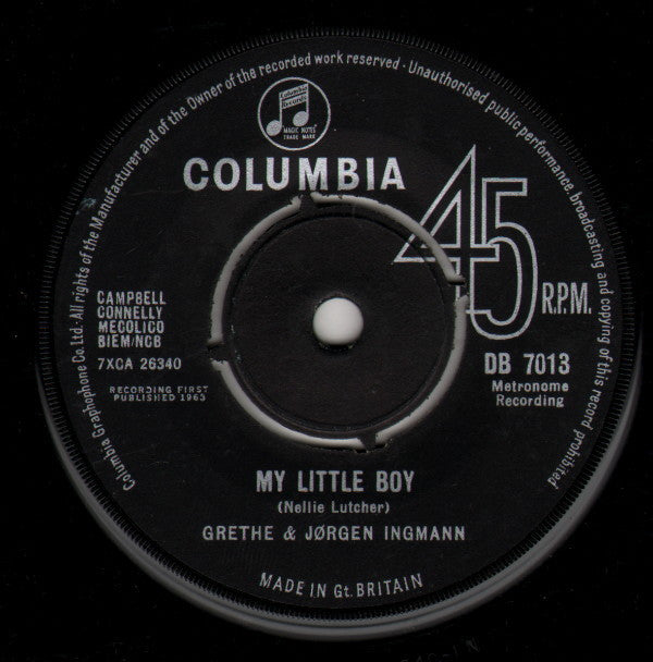 Grethe & Jorgen Ingmann* -I Loved You (Dansevise)