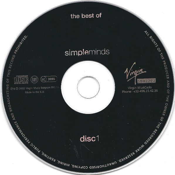Simple Minds -The Best Of Simple Minds (Night Of The Proms Special Remastered Edition)