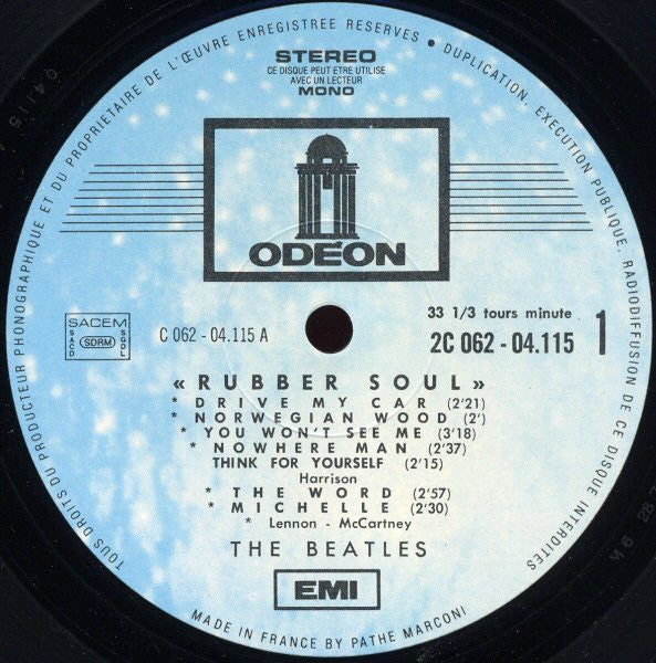 The Beatles -Rubber Soul