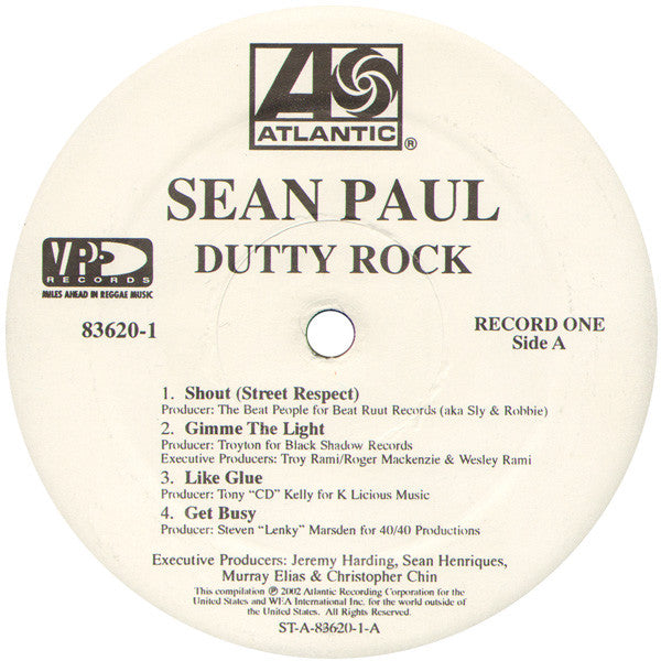 Sean Paul -Dutty Rock