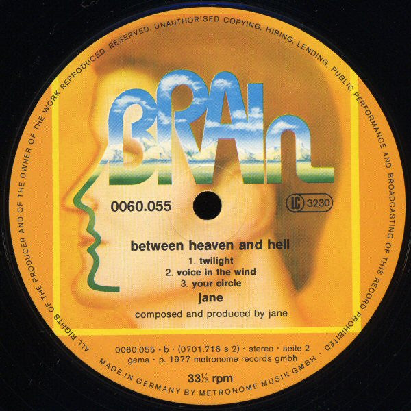 Jane -Between Heaven And Hell